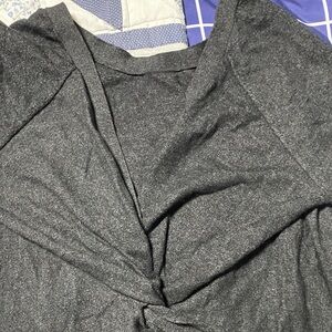 Victoria's Secret Gray Crop Top